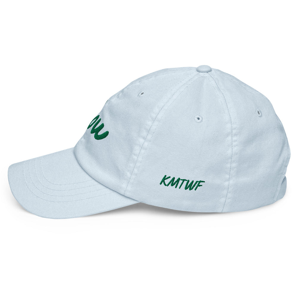 Now In Emerald Embroidery on Pastel Baseball Cap