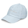 Inspire More In Diamond Embroidery on Pastel Baseball Cap