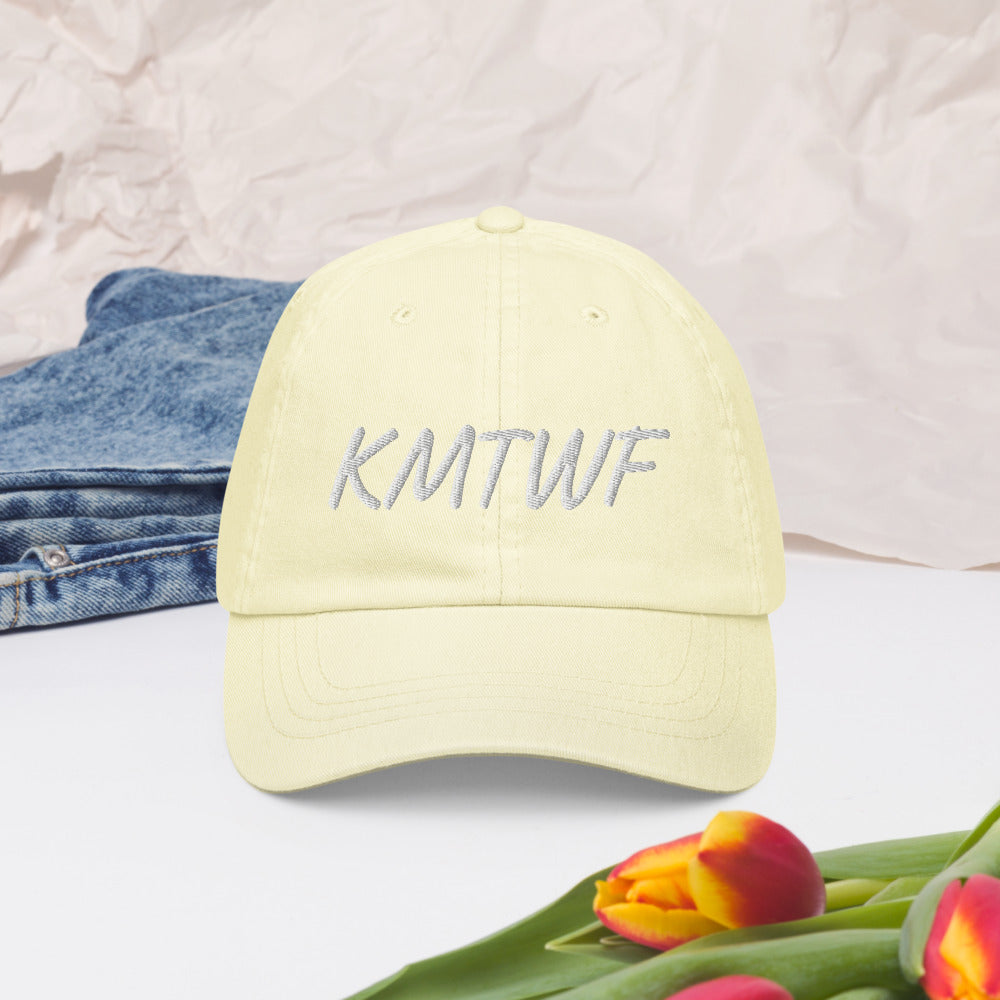 KMTWF In Pearl Embroidery on Pastel Baseball Cap