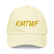 KMTWF In Gold Embroidery on Pastel Baseball Cap