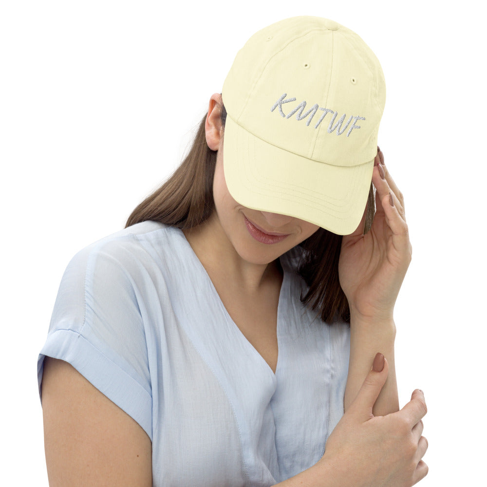 KMTWF In Pearl Embroidery on Pastel Baseball Cap