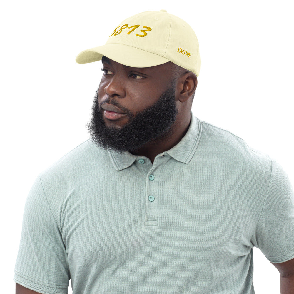 5813 In Gold Embroidery on Pastel Baseball Cap