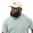 Joy In Emerald Embroidery on Pastel Baseball Cap