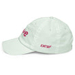 Love In Star Rose Quartz Embroidery on Pastel Baseball Cap