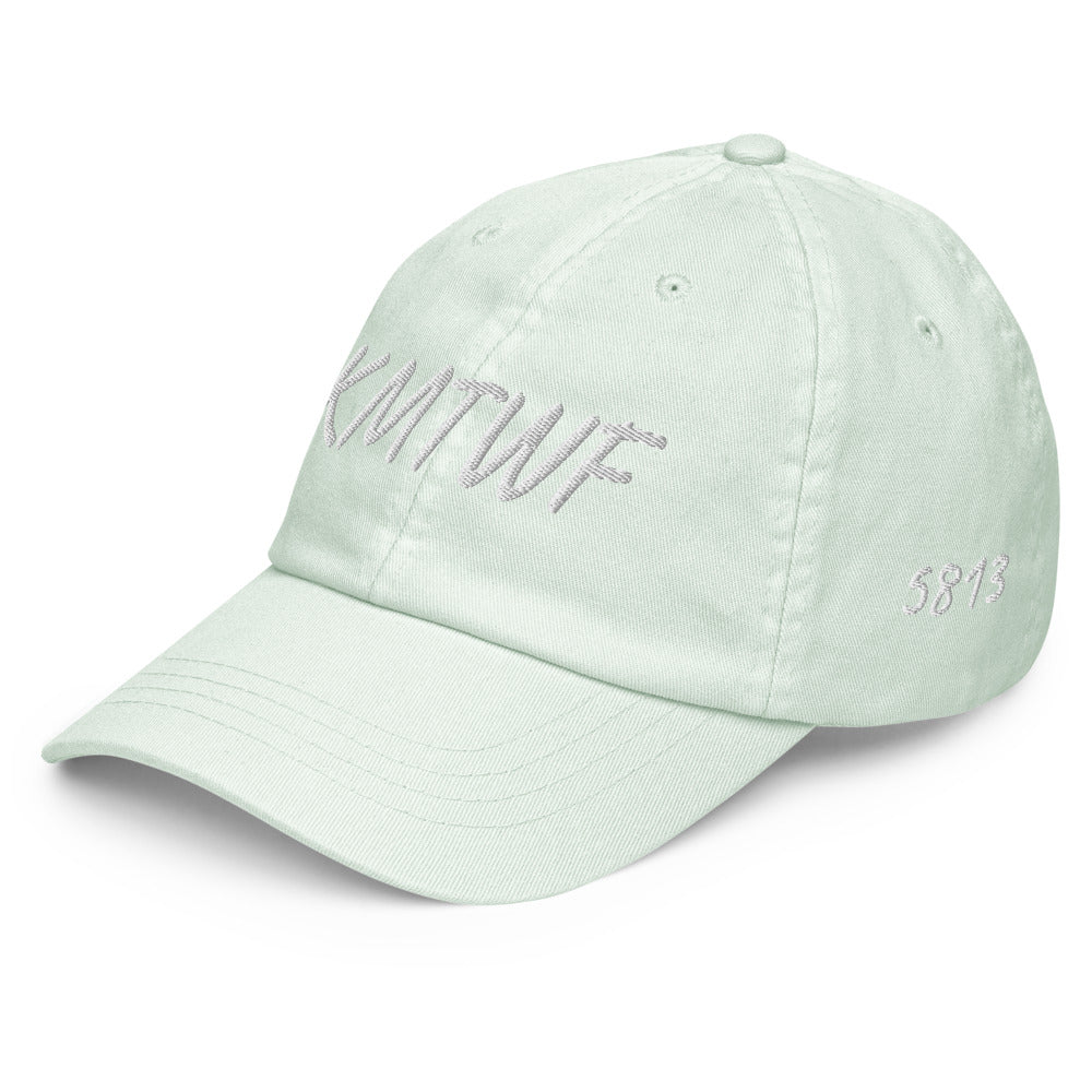 KMTWF In Pearl Embroidery on Pastel Baseball Cap