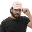 KMTWF In Gold Embroidery on Pastel Baseball Cap