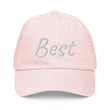 Best In Diamond Embroidery on Pastel Baseball Cap