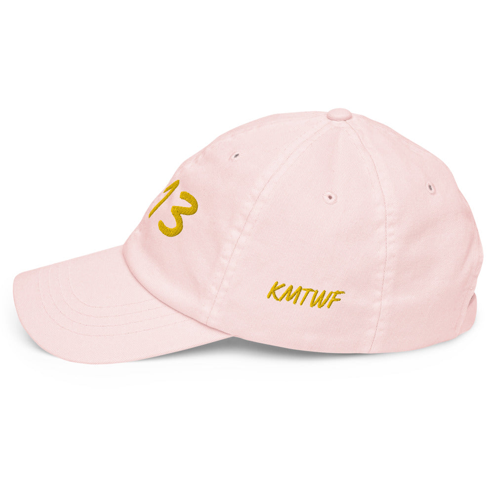 5813 In Gold Embroidery on Pastel Baseball Cap