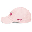 Love In Star Rose Quartz Embroidery on Pastel Baseball Cap