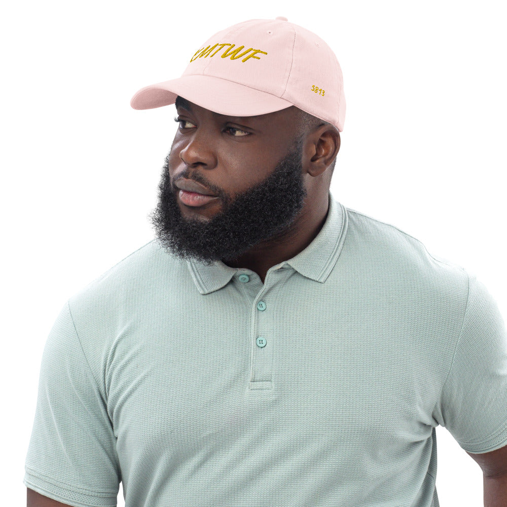 KMTWF In Gold Embroidery on Pastel Baseball Cap