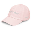 Inspire More In Diamond Embroidery on Pastel Baseball Cap