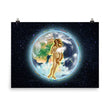 Venusian Earth on Premium Luster Photo Paper Poster