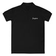 Inspire In Diamond Embroidery on Women's Polo Shirt