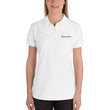 Remember In Celluloid Embroidery on Women's Polo Shirt