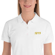 5813 In Gold Embroidery on Women's Polo Shirt