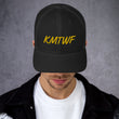 KMTWF In Gold Embroidery on Retro Trucker Hat