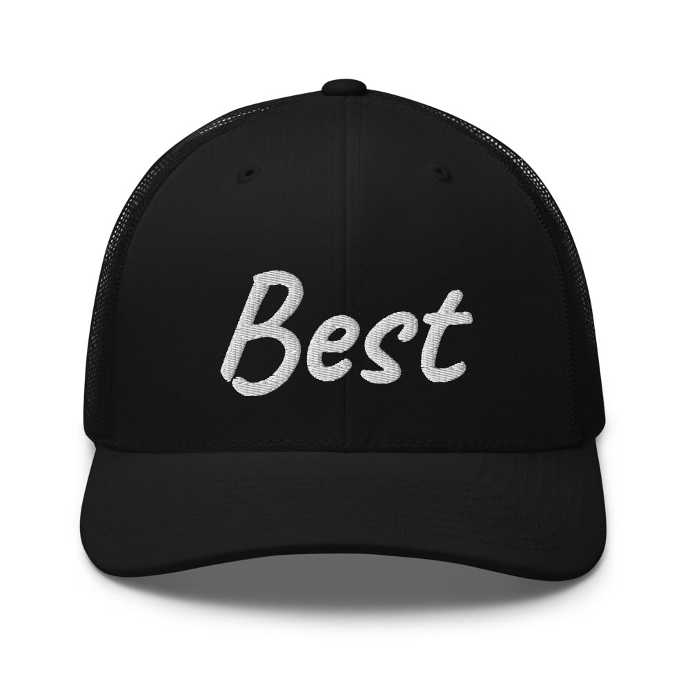 Best In Diamond Embroidery on Retro Trucker Hat