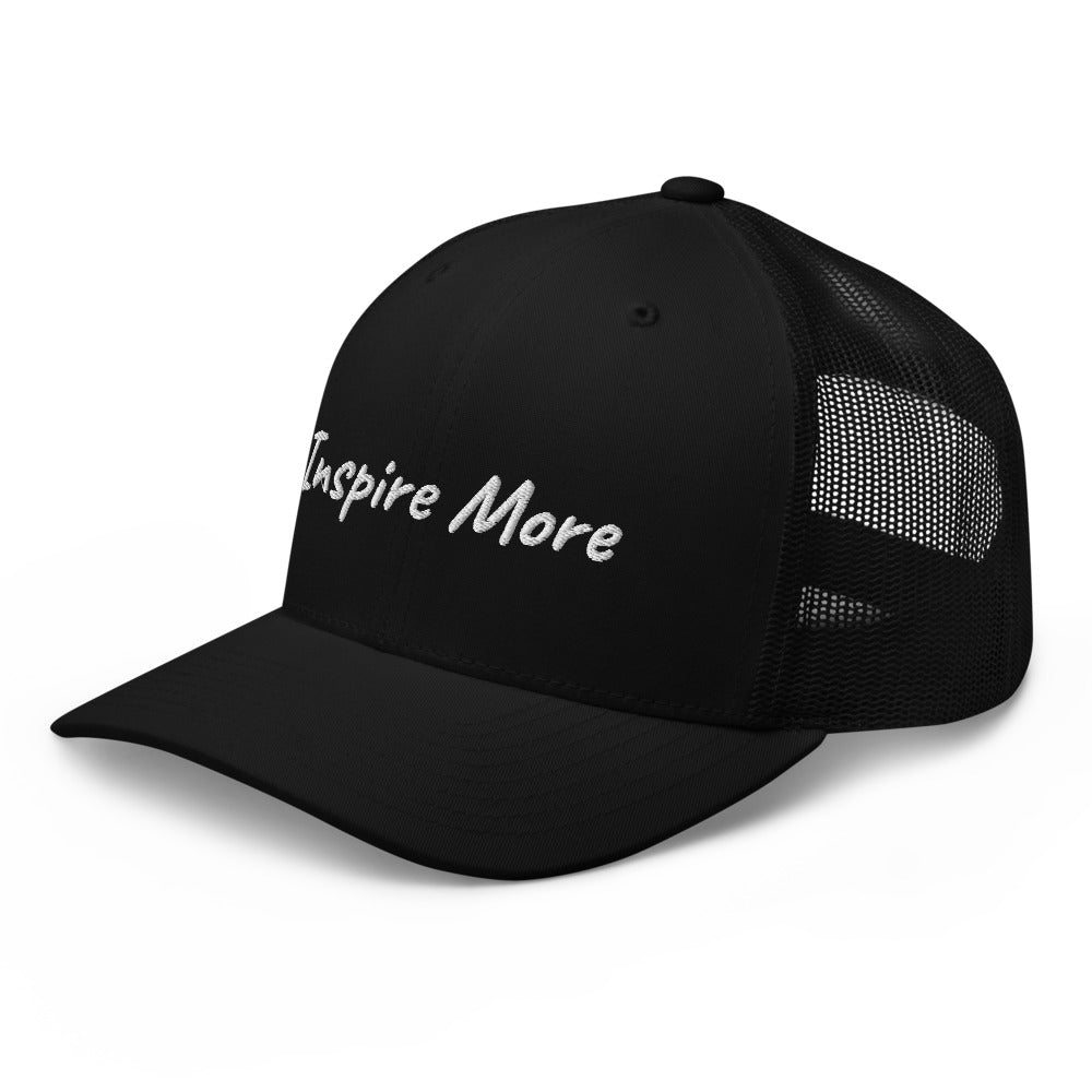 Inspire More In Diamond Embroidery on Retro Trucker Hat