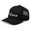 Future In Pearl Embroidery on Retro Trucker Hat