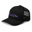 Truism In Amethyst Embroidery on Retro Trucker Hat