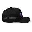 Believe In Amethyst Embroidery on Retro Trucker Hat