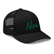 Now In Emerald Embroidery on Retro Trucker Hat