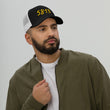 5813 In Gold Embroidery on Retro Trucker Hat