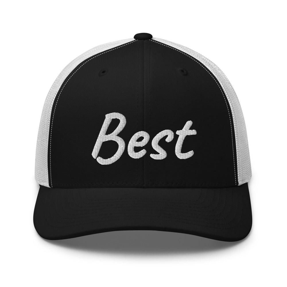 Best In Diamond Embroidery on Retro Trucker Hat