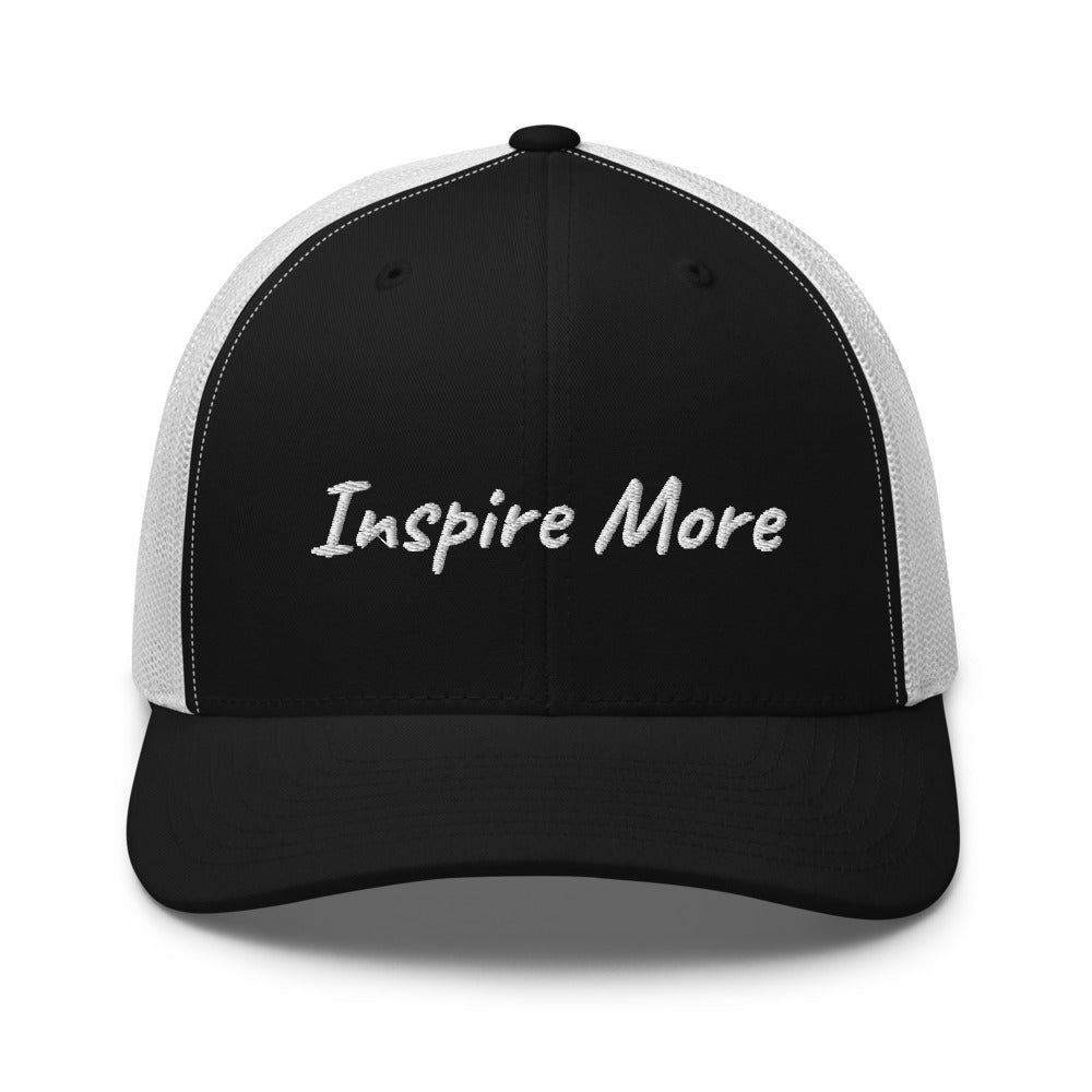 Inspire More In Diamond Embroidery on Retro Trucker Hat