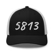 5813 In Pearl Embroidery on Retro Trucker Hat