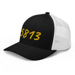 5813 In Gold Embroidery on Retro Trucker Hat