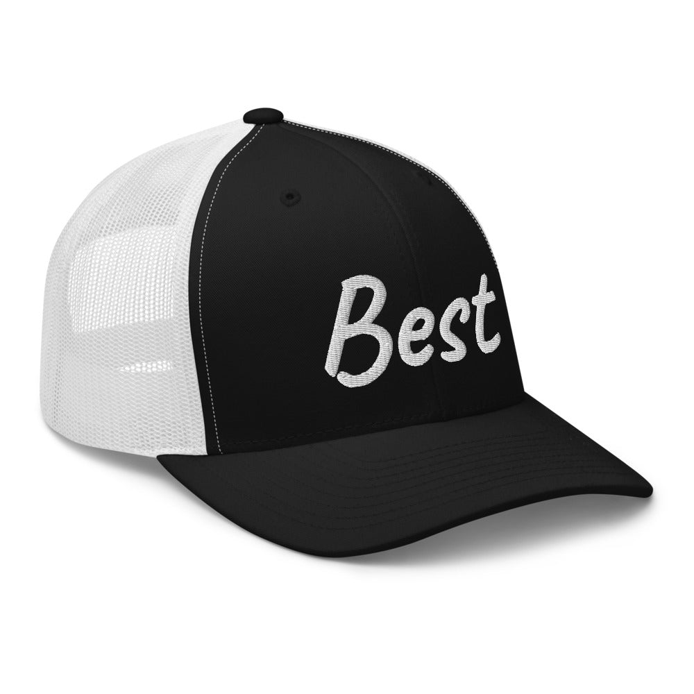 Best In Diamond Embroidery on Retro Trucker Hat