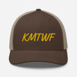 KMTWF In Gold Embroidery on Retro Trucker Hat