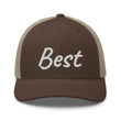 Best In Diamond Embroidery on Retro Trucker Hat