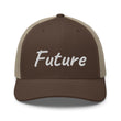 Future In Pearl Embroidery on Retro Trucker Hat