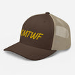 KMTWF In Gold Embroidery on Retro Trucker Hat