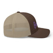 Believe In Amethyst Embroidery on Retro Trucker Hat