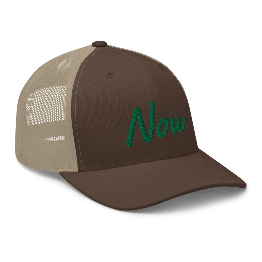 Now In Emerald Embroidery on Retro Trucker Hat