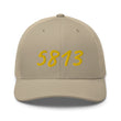 5813 In Gold Embroidery on Retro Trucker Hat