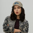 Win In Sapphire Embroidery on Retro Trucker Hat