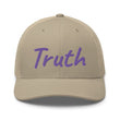 Truth In Amethyst Embroidery on Retro Trucker Hat