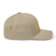 5813 In Gold Embroidery on Retro Trucker Hat