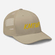 KMTWF In Gold Embroidery on Retro Trucker Hat