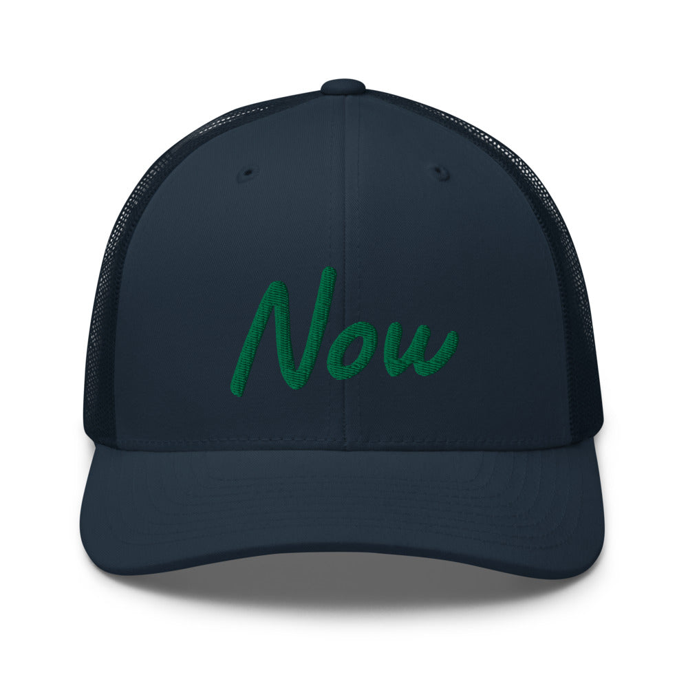 Now In Emerald Embroidery on Retro Trucker Hat