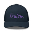 Truism In Amethyst Embroidery on Retro Trucker Hat