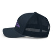 Truism In Amethyst Embroidery on Retro Trucker Hat