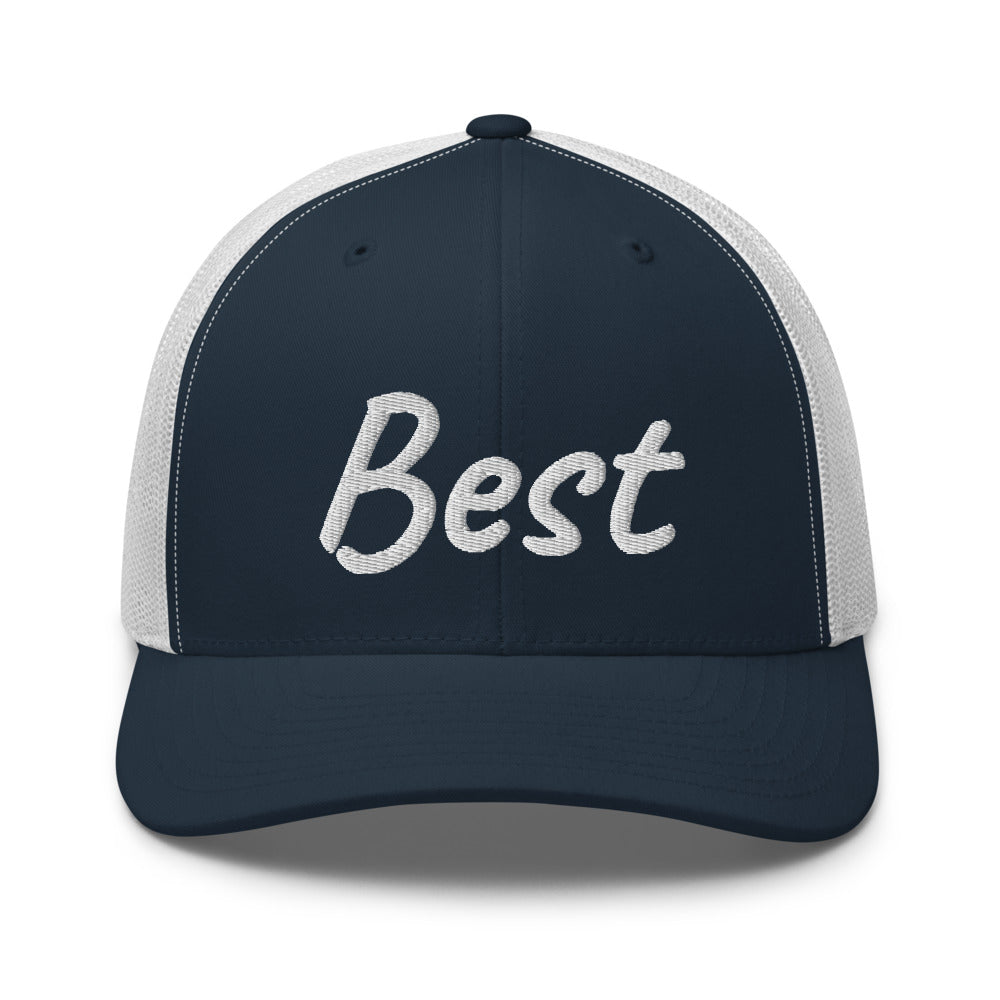 Best In Diamond Embroidery on Retro Trucker Hat