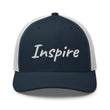 Inspire In Diamond Embroidery on Retro Trucker Hat