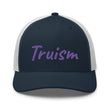 Truism In Amethyst Embroidery on Retro Trucker Hat