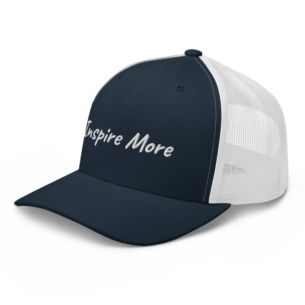 Inspire More In Diamond Embroidery on Retro Trucker Hat